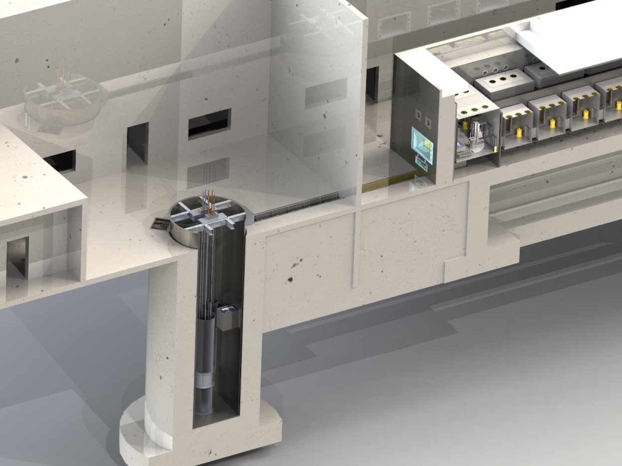Eden Radioisotopes’ medical isotope facility.